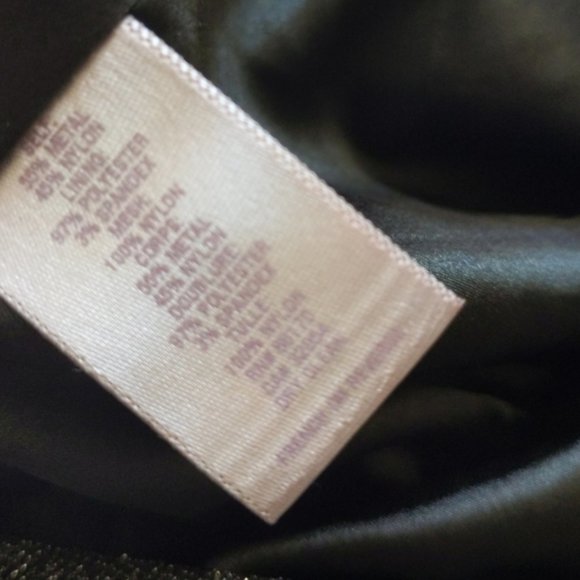 Sparkle & Fade Vintage Sparkly Holiday Skirt  Full Circle Size Large - Picture 7 of 7